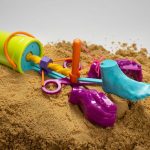 Marian Sandberg, A feeling of progress, 2025<br />
3D printed ABS plastic, bricklayers twine, stepper motor, sand.<br />
35 x 15 x 15cm<br />
Photo by James Field